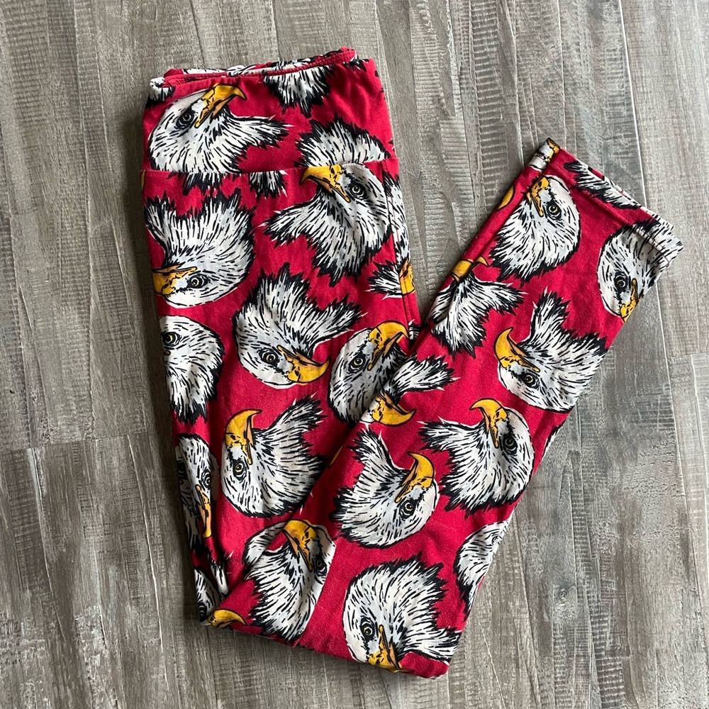 Lularoe Leggings Eagles One Size